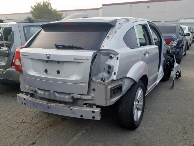 1B3CB4HA0AD651362 - 2010 DODGE CALIBER SX SILVER photo 4