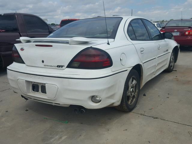 1G2NW52E32M629181 - 2002 PONTIAC GRAND AM G WHITE photo 4