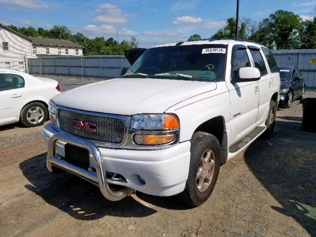 1GKEK63U46J154333 - 2006 GMC YUKON DENA WHITE photo 2