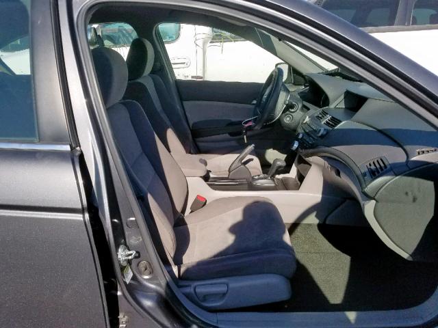 1HGCP26339A098116 - 2009 HONDA ACCORD LX GRAY photo 5