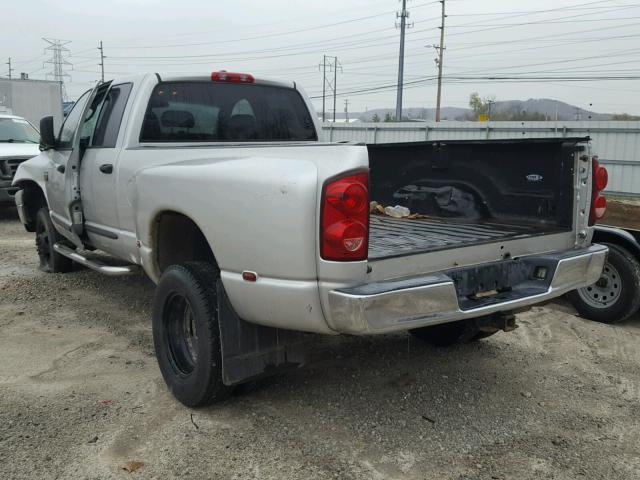 3D7MX48A17G796934 - 2007 DODGE RAM 3500 S SILVER photo 3