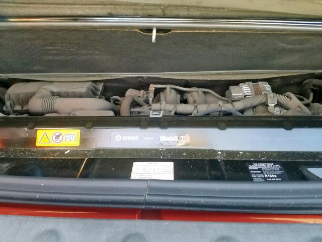 WMEEK31X18K172665 - 2008 SMART FORTWO PAS 橙色 照片 7