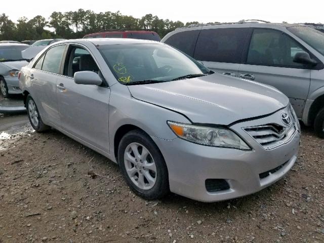 4T1BF3EK2BU140738 - 2011 TOYOTA CAMRY BASE SILVER photo 1