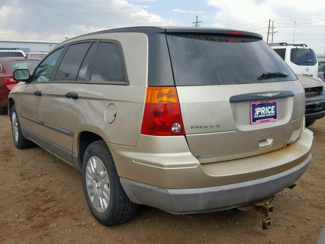 2A4GM48416R810344 - 2006 CHRYSLER PACIFICA GOLD photo 3