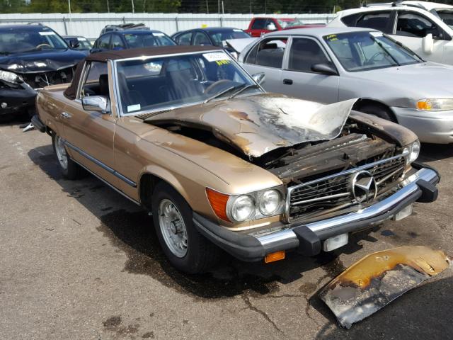 WDBBA45A4EA013946 - 1984 MERCEDES-BENZ 380 SL TAN photo 1