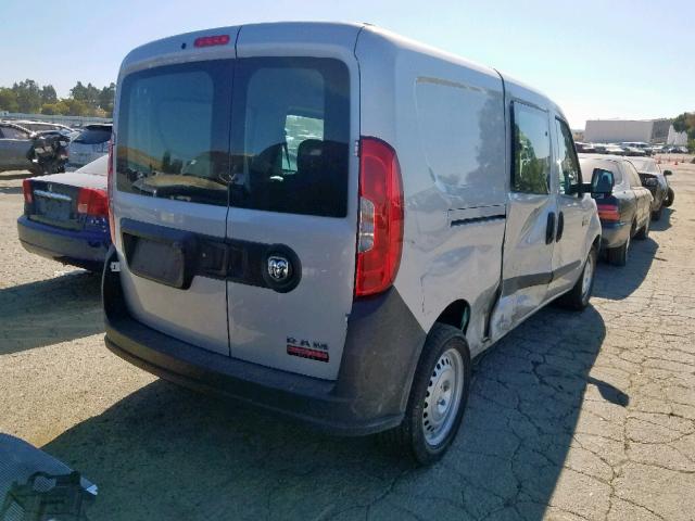 ZFBERFAB7H6H24104 - 2017 RAM PROMASTER 银色 照片 4