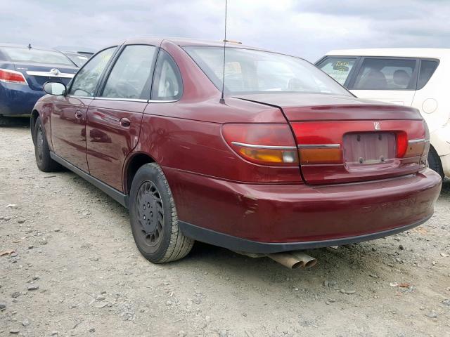 1G8JW52R8YY620873 - 2000 SATURN LS2 MAROON photo 3