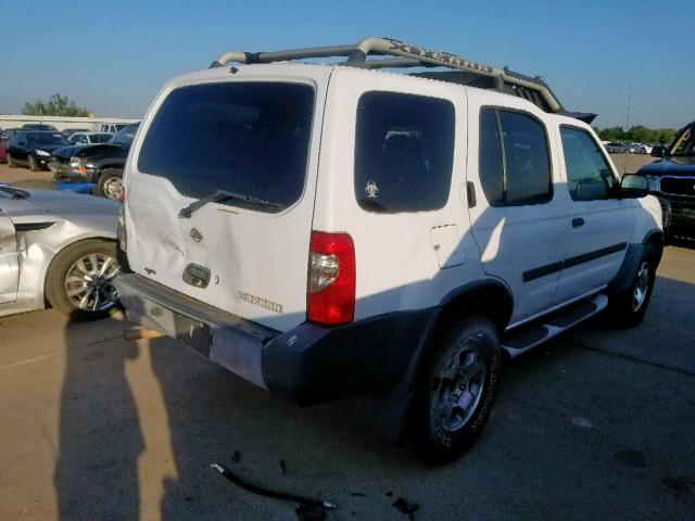 5N1ED28T51C588784 - 2001 NISSAN XTERRA XE WHITE photo 4