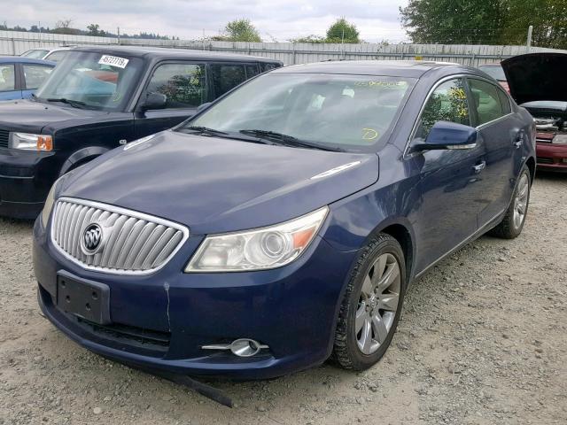 1G4GC5EG4AF254541 - 2010 BUICK LACROSSE C BLUE photo 2