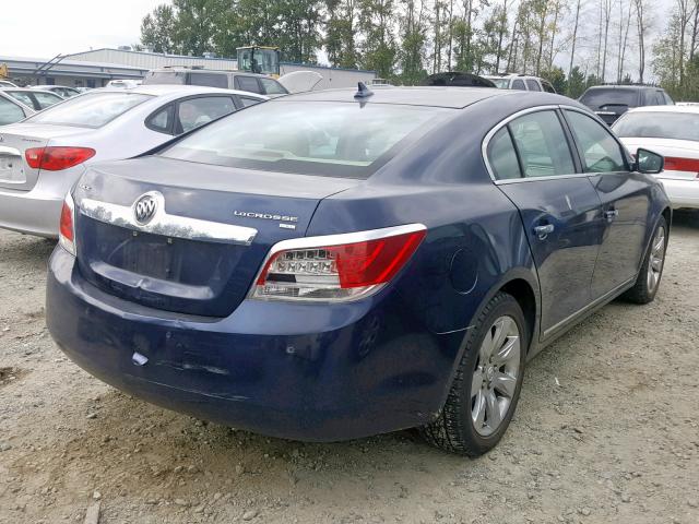 1G4GC5EG4AF254541 - 2010 BUICK LACROSSE C BLUE photo 4