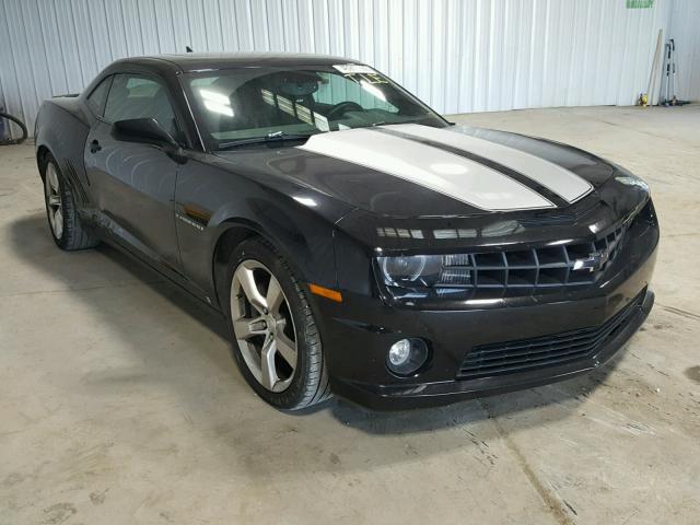 2G1FT1EW2A9147523 - 2010 CHEVROLET CAMARO SS BLACK photo 1