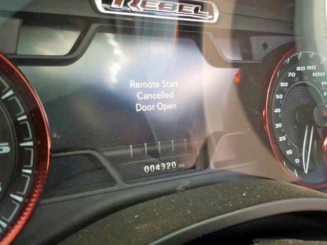 1C6SRFLT4KN783022 - 2019 RAM 1500 REBEL შავი ფოტო 8