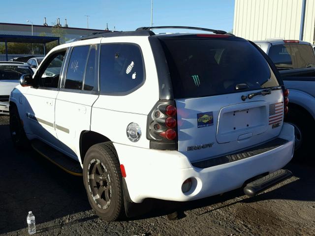 1GKDT13SX22467935 - 2002 GMC ENVOY WHITE photo 3