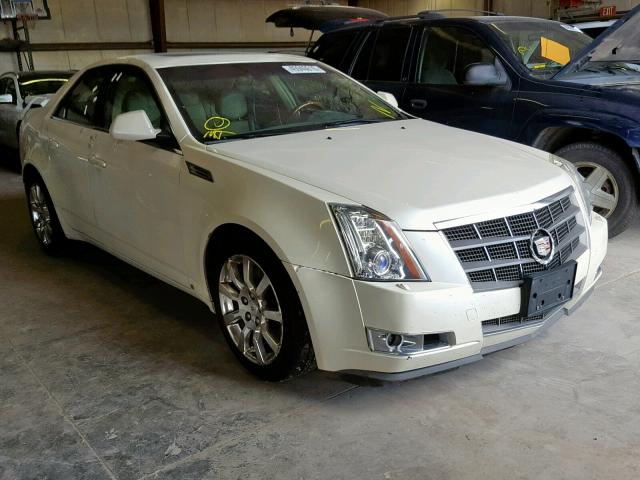 1G6DT57VX80179783 - 2008 CADILLAC CTS HI FEA WHITE photo 1