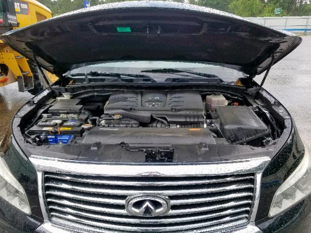 JN8AZ2NF1C9515225 - 2012 INFINITI QX56 BLACK photo 7