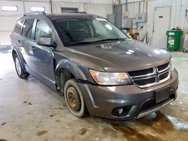 3C4PDCBG5DT727044 - 2013 DODGE JOURNEY SX GRAY photo 1