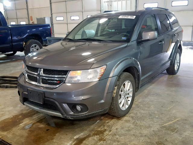 3C4PDCBG5DT727044 - 2013 DODGE JOURNEY SX GRAY photo 2