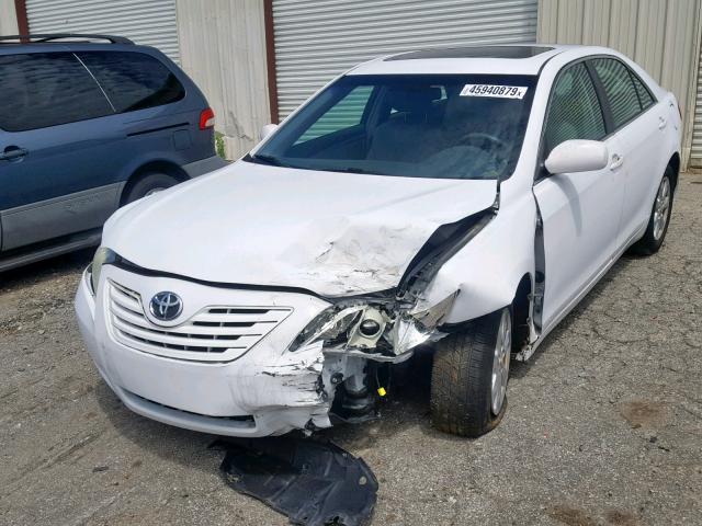 4T1BE46K77U706603 - 2007 TOYOTA CAMRY NEW WHITE photo 2