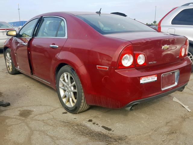 1G1ZK577X9F194587 - 2009 CHEVROLET MALIBU LTZ წითელი ფოტო 3