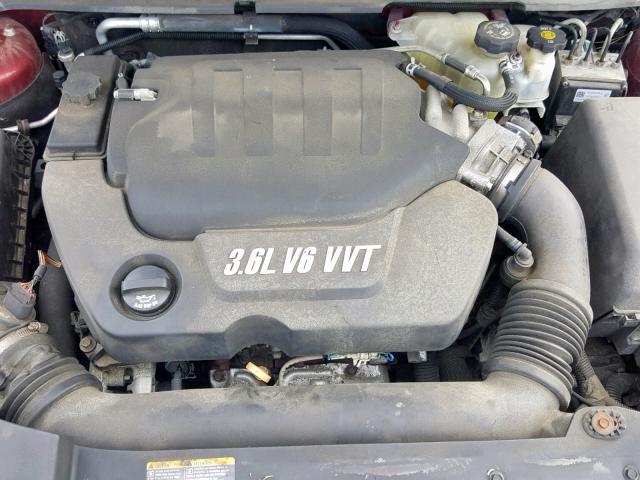 1G1ZK577X9F194587 - 2009 CHEVROLET MALIBU LTZ წითელი ფოტო 7
