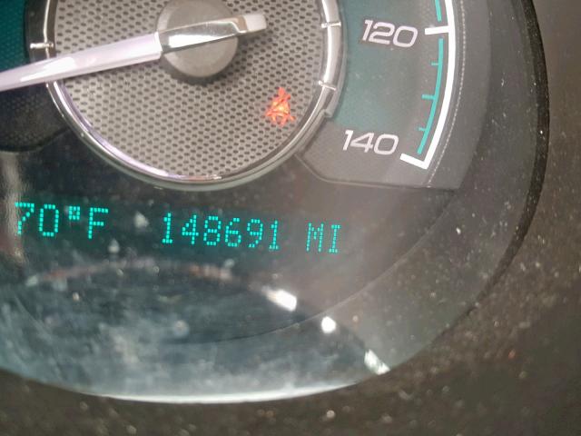 1G1ZK577X9F194587 - 2009 CHEVROLET MALIBU LTZ წითელი ფოტო 8