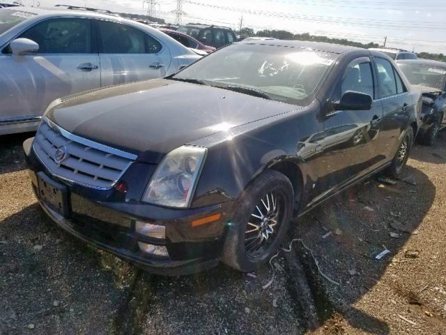 1G6DW677260200072 - 2006 CADILLAC STS BLACK photo 2