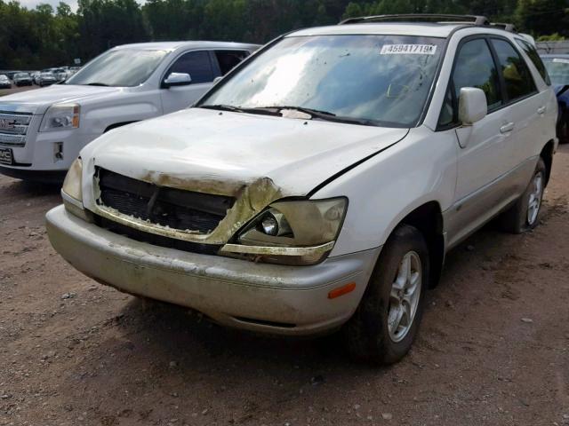 JTJHF10U710174673 - 2001 LEXUS RX 300 BURN photo 2