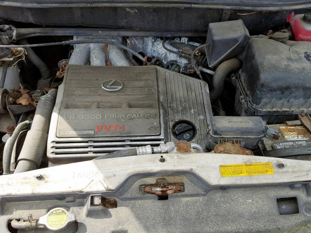 JTJHF10U710174673 - 2001 LEXUS RX 300 BURN photo 7