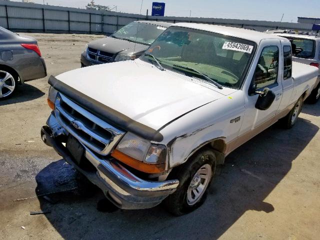 1FTYR14X1WPA69527 - 1998 FORD RANGER SUP WHITE photo 2