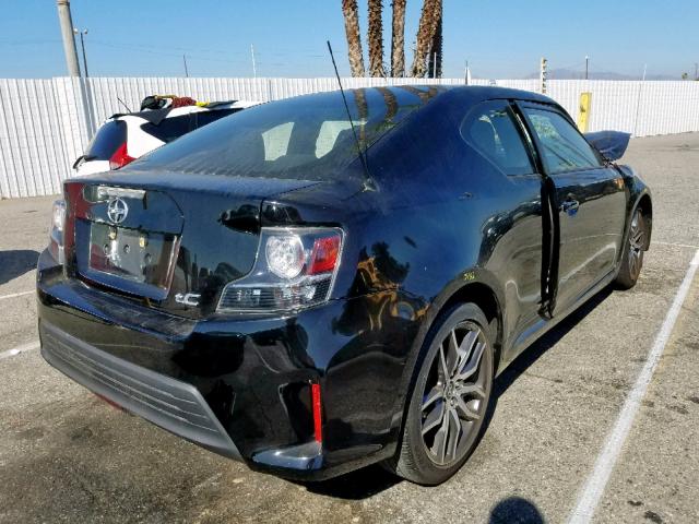 JTKJF5C78FJ011509 - 2015 TOYOTA SCION TC შავი ფოტო 4