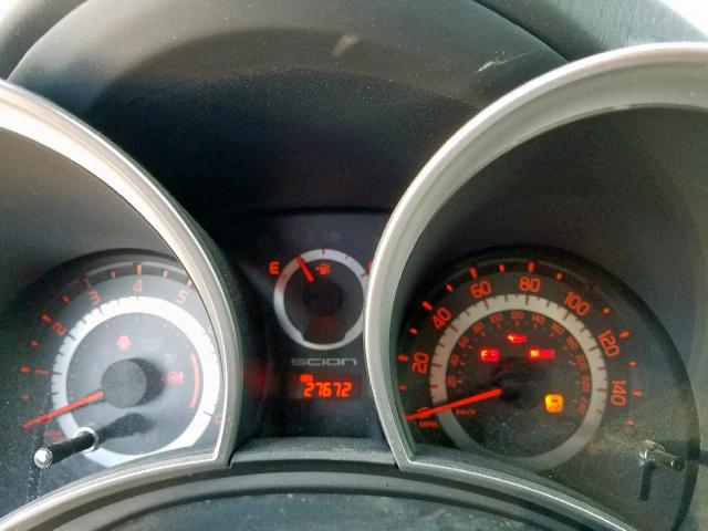 JTKJF5C78FJ011509 - 2015 TOYOTA SCION TC შავი ფოტო 8