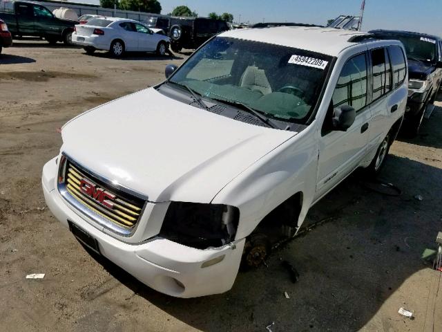 1GKDT13S042118463 - 2004 GMC ENVOY WHITE photo 2