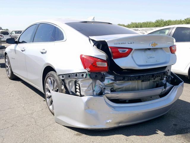 1G1ZH5SX1GF227740 - 2016 CHEVROLET MALIBU PRE 银色 照片 3