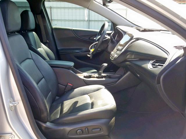 1G1ZH5SX1GF227740 - 2016 CHEVROLET MALIBU PRE 银色 照片 5