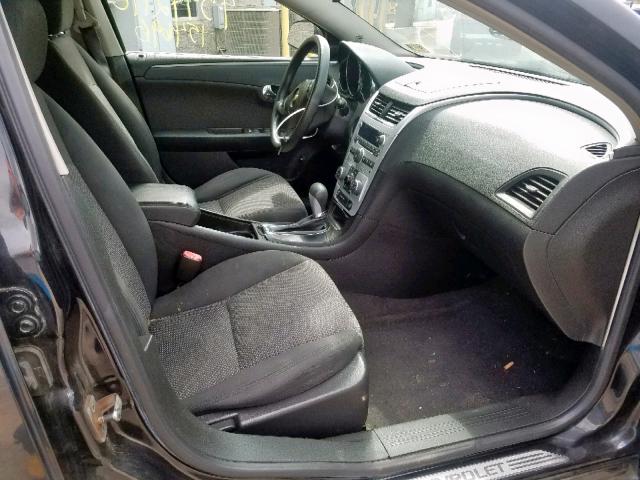 1G1ZH57BX8F201796 - 2008 CHEVROLET MALIBU 1LT 黑色 照片 5