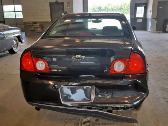 1G1ZH57BX8F201796 - 2008 CHEVROLET MALIBU 1LT 黑色 照片 9