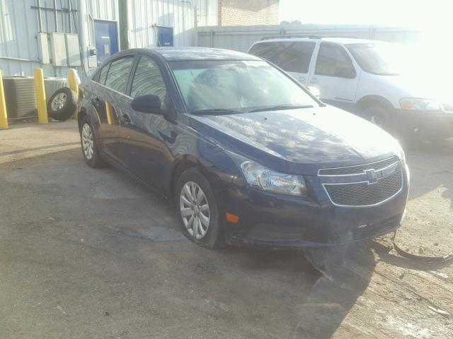 1G1PC5SH0B7234549 - 2011 CHEVROLET CRUZE LS BLUE photo 1