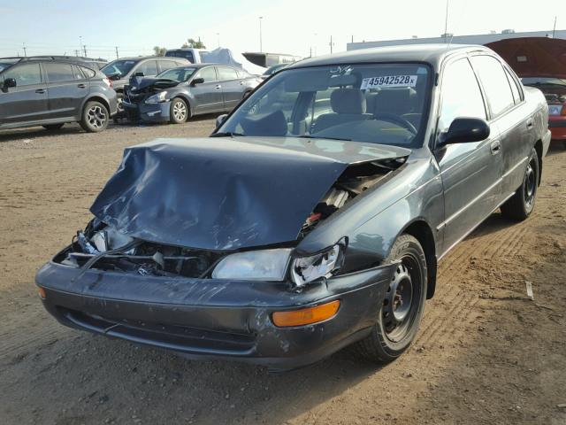 1NXBB02E4TZ482945 - 1996 TOYOTA COROLLA DX GREEN photo 2