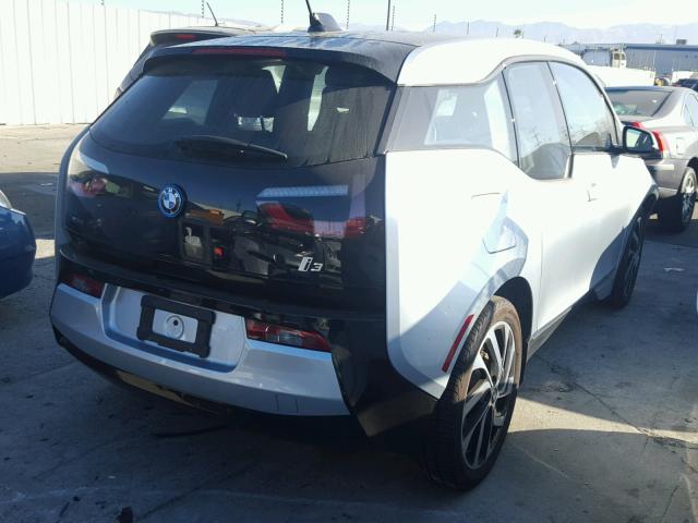 WBY1Z2C56EV284837 - 2014 BMW I3 BEV SILVER photo 4