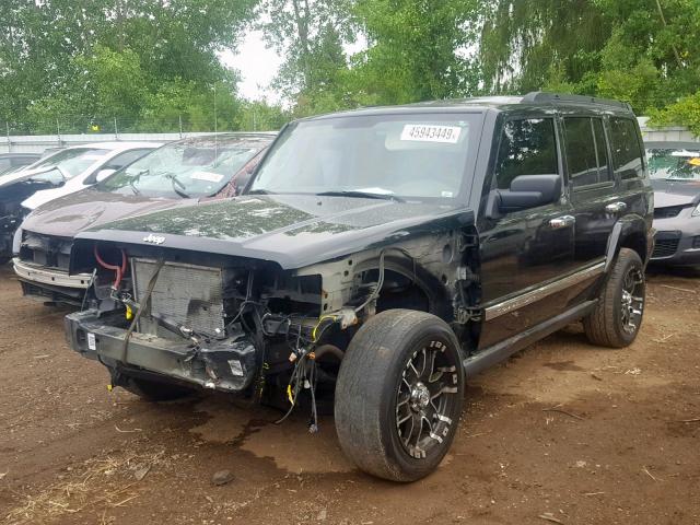 1J8HG48K06C338302 - 2006 JEEP COMMANDER 黑色 照片 2