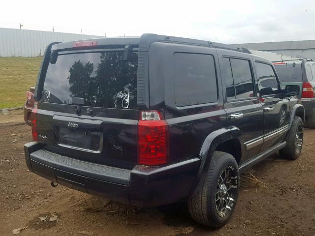 1J8HG48K06C338302 - 2006 JEEP COMMANDER 黑色 照片 4
