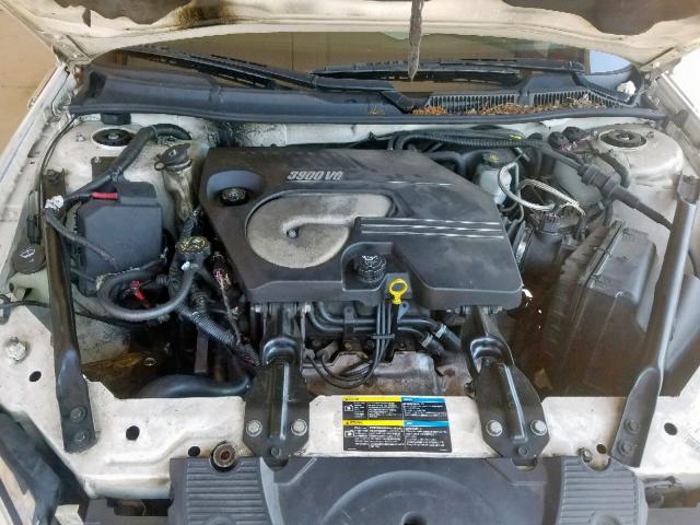 2G1WU581869173765 - 2006 CHEVROLET IMPALA LTZ WHITE photo 7