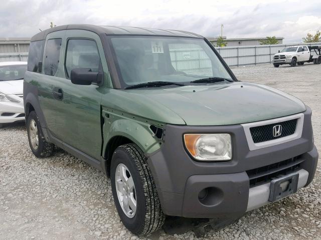 5J6YH28523L041833 - 2003 HONDA ELEMENT EX GREEN photo 1