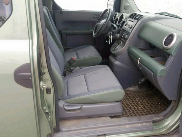 5J6YH28523L041833 - 2003 HONDA ELEMENT EX GREEN photo 5