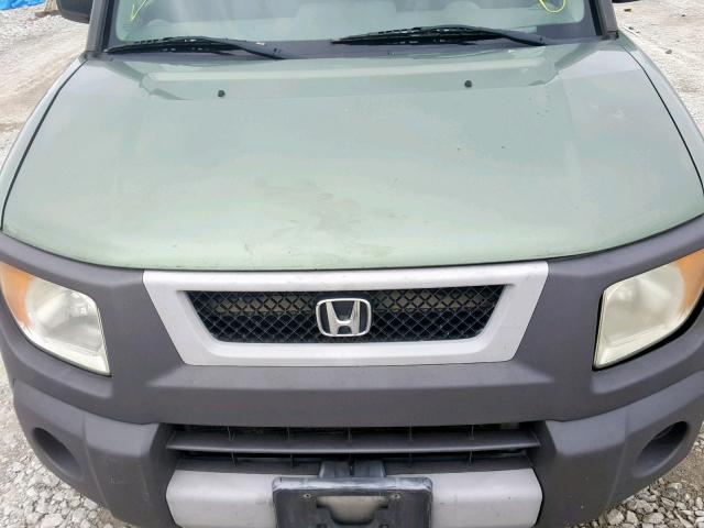 5J6YH28523L041833 - 2003 HONDA ELEMENT EX GREEN photo 7