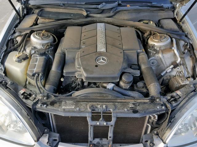 WDBNG70J92A238816 - 2002 MERCEDES-BENZ S 430 SILVER photo 7
