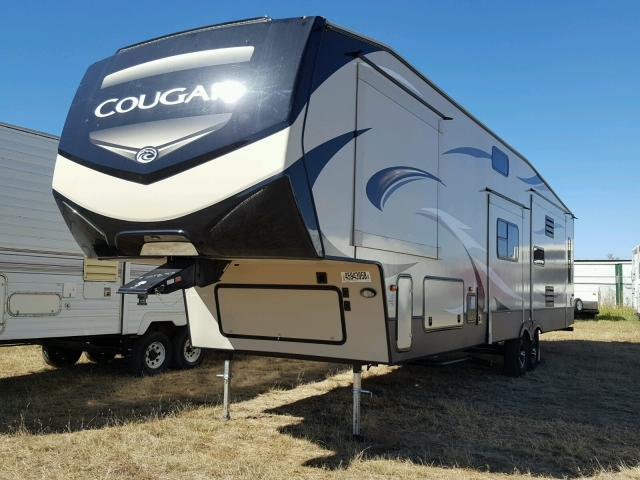 4YDF36823J2512283 - 2018 KEYSTONE COUGAR TAN photo 2