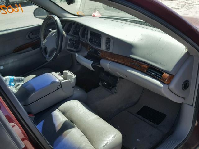 1G4HR54K22U189520 - 2002 BUICK LESABRE LI BURGUNDY photo 6