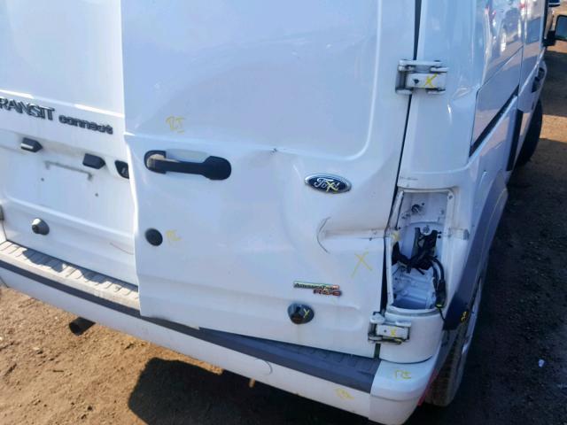 NM0LS7BN5DT130754 - 2013 FORD TRANSIT CO WHITE photo 9