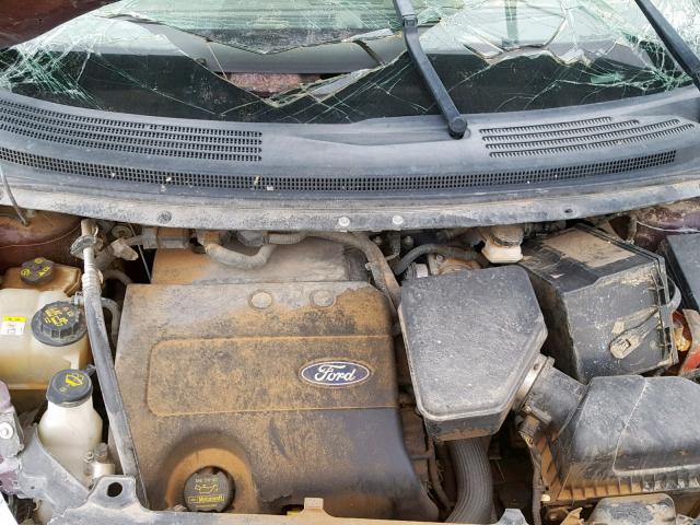 2FMDK3KC0BBB11892 - 2011 FORD EDGE LIMIT PURPLE photo 7